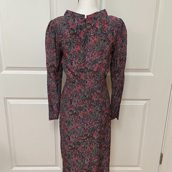 Hudson Paisley Silk Dress from Rebecca Taylor - Picture 9 of 15